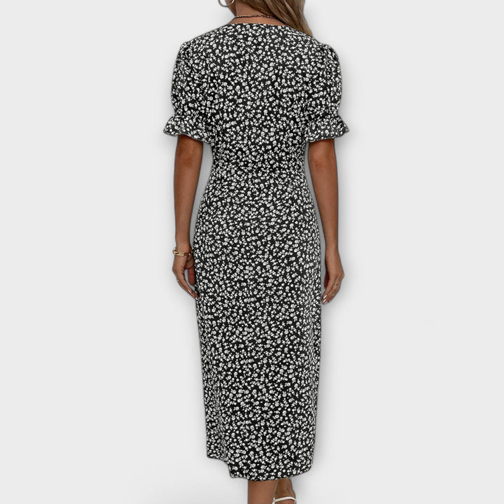 Berlin - Elegant Women's Floral Dress