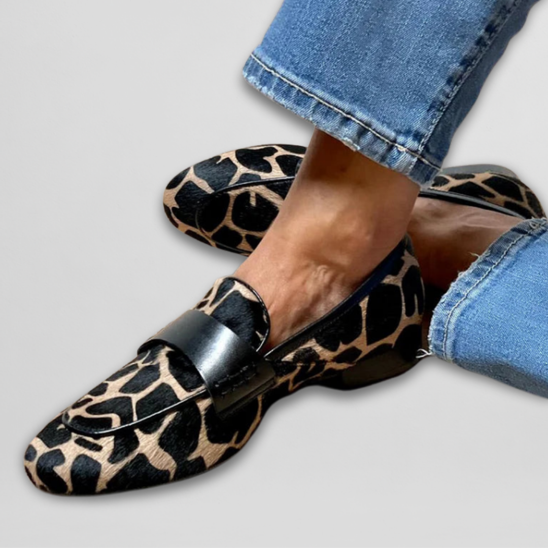 Leopard | Loafer with Animal Print