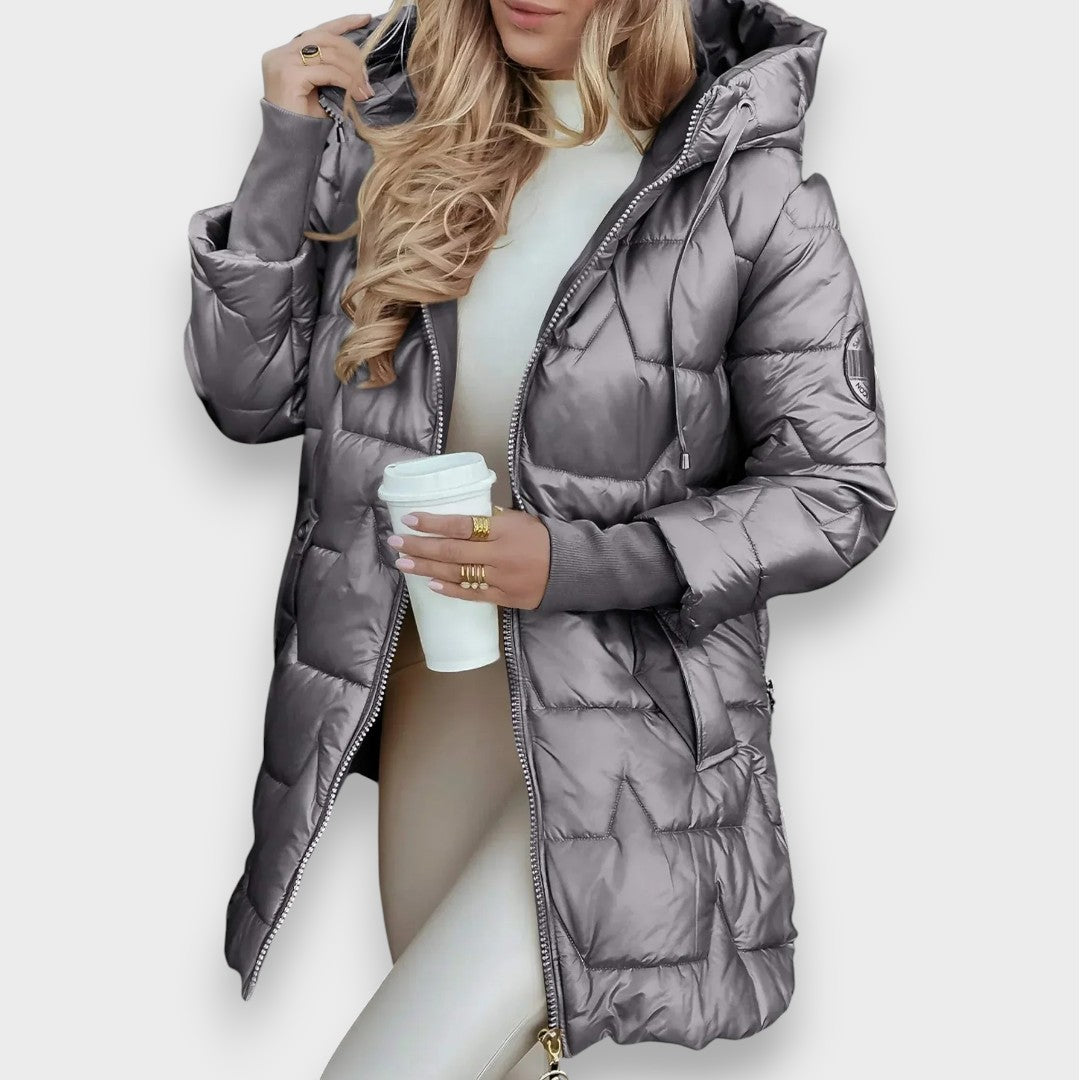 Eliza | Elegant Winter Coat with Hood