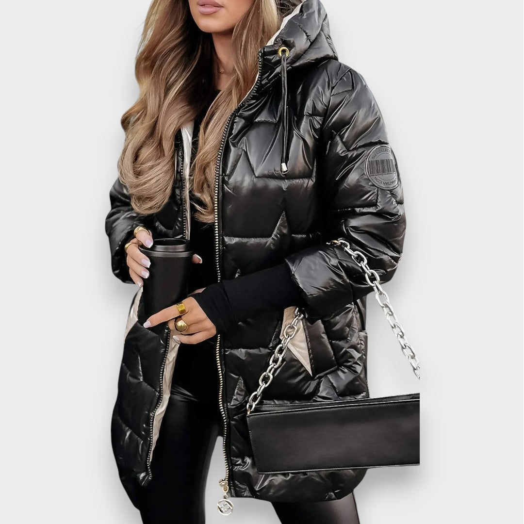 Eliza | Elegant Winter Coat with Hood