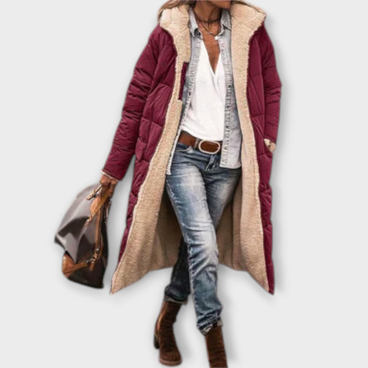 Kora – Cosy Fur-Lined Coat