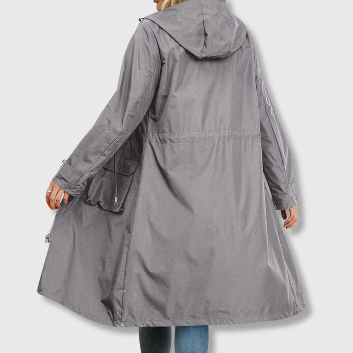 Julia | Stylish Trench Coat with Hood