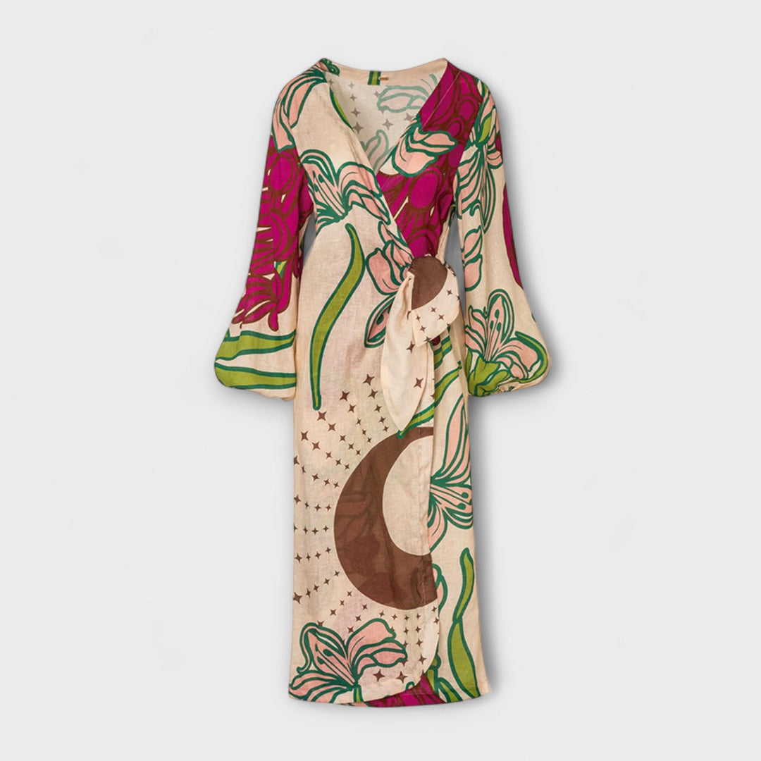 Tracey - Tie-Waist Maxi Dress