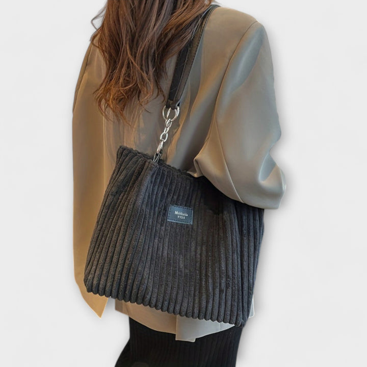 Léora. - Wäch Cord Shoulder Bag