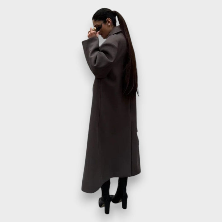 Viola | Oversized Coat in Wool Blend