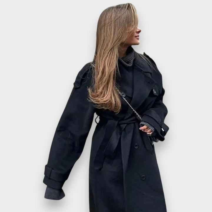 Lucie | Oversized Wool Blend Coat