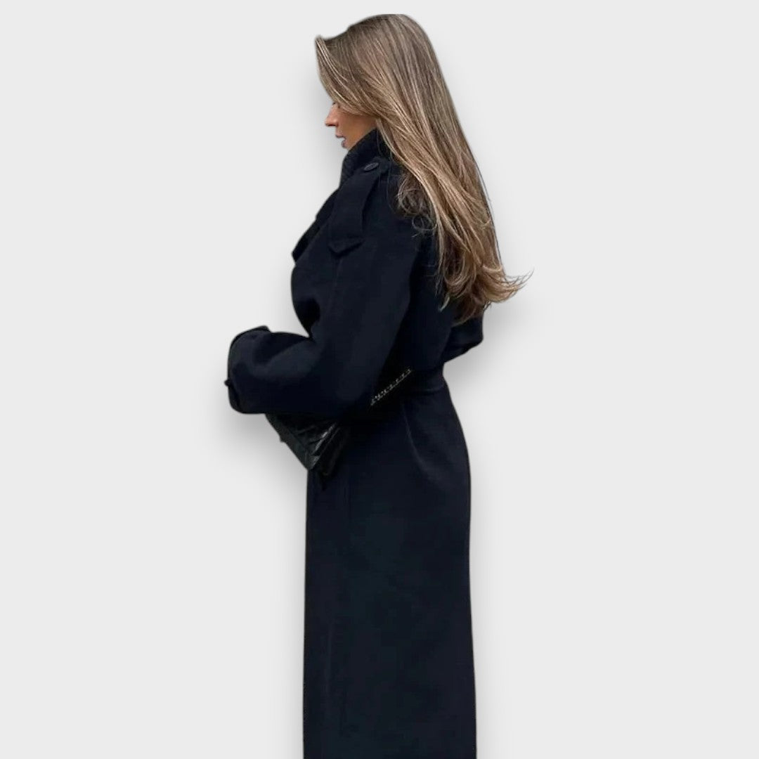 Lucie | Oversized Wool Blend Coat