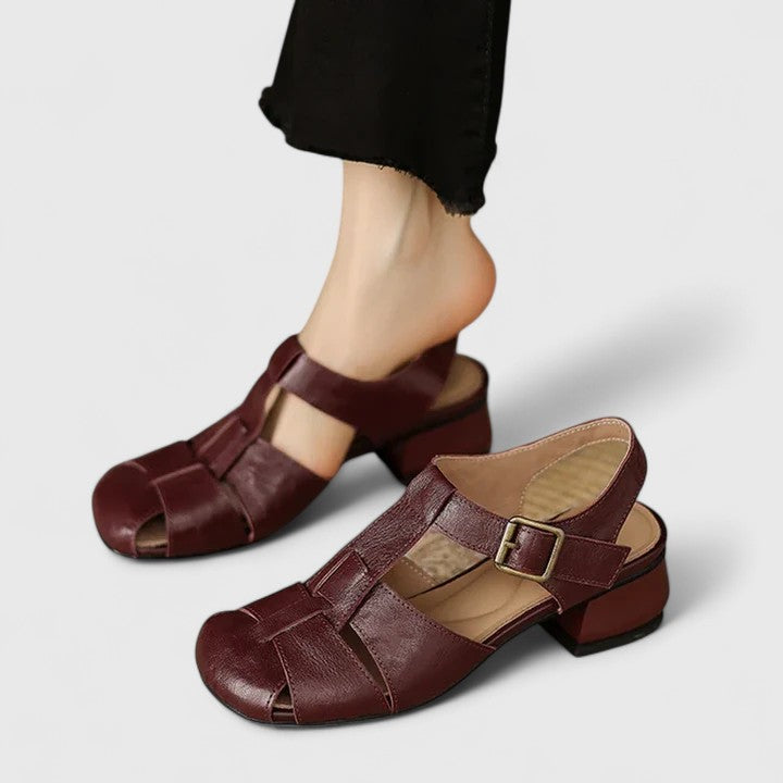 Madilyn | Elegant Leather Sandal