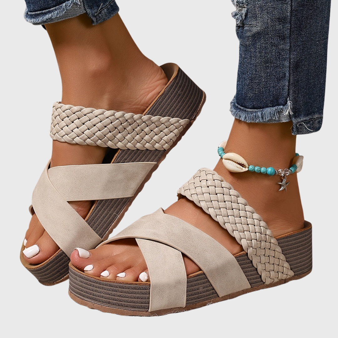Lena - Orthopaedic Leather Sandal
