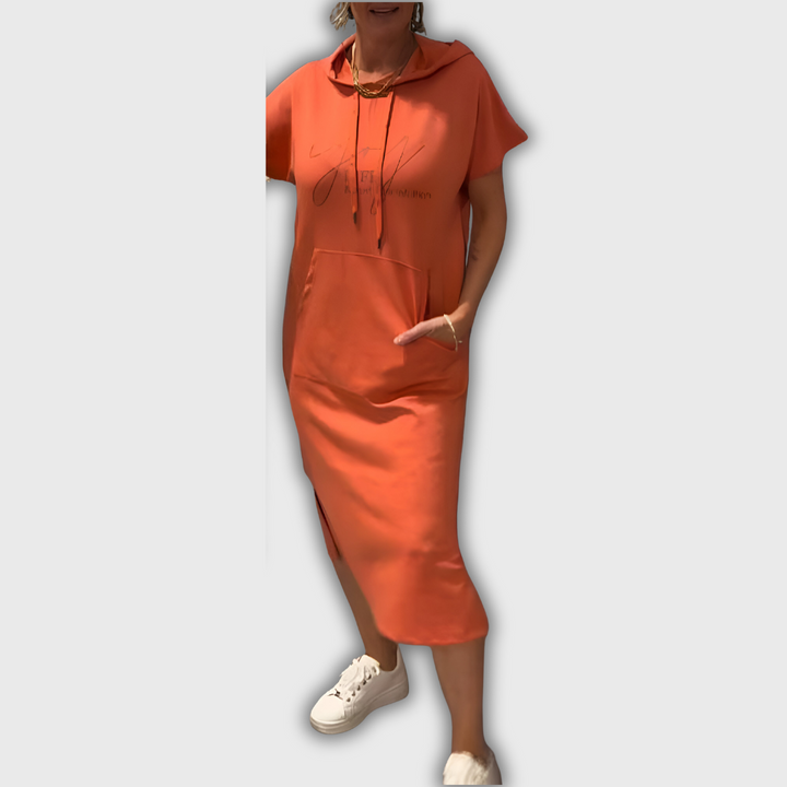 Saskia - Casual Hooded Dress
