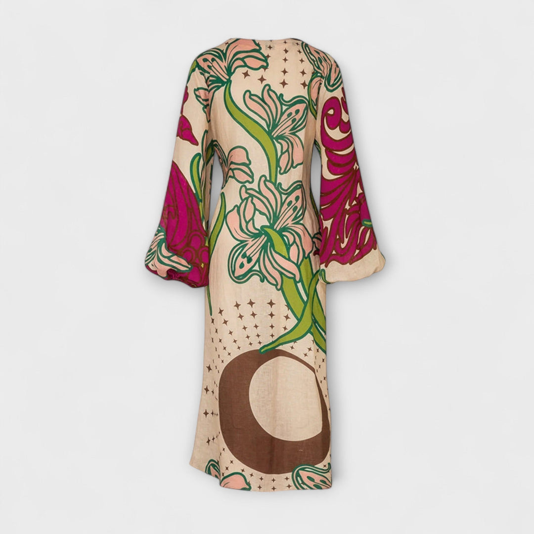 Tracey - Tie-Waist Maxi Dress