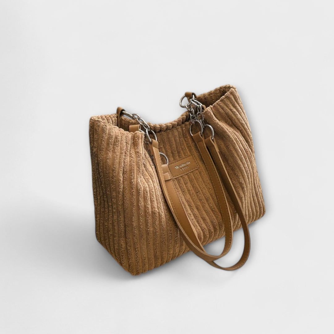 Léora. - Wäch Cord Shoulder Bag