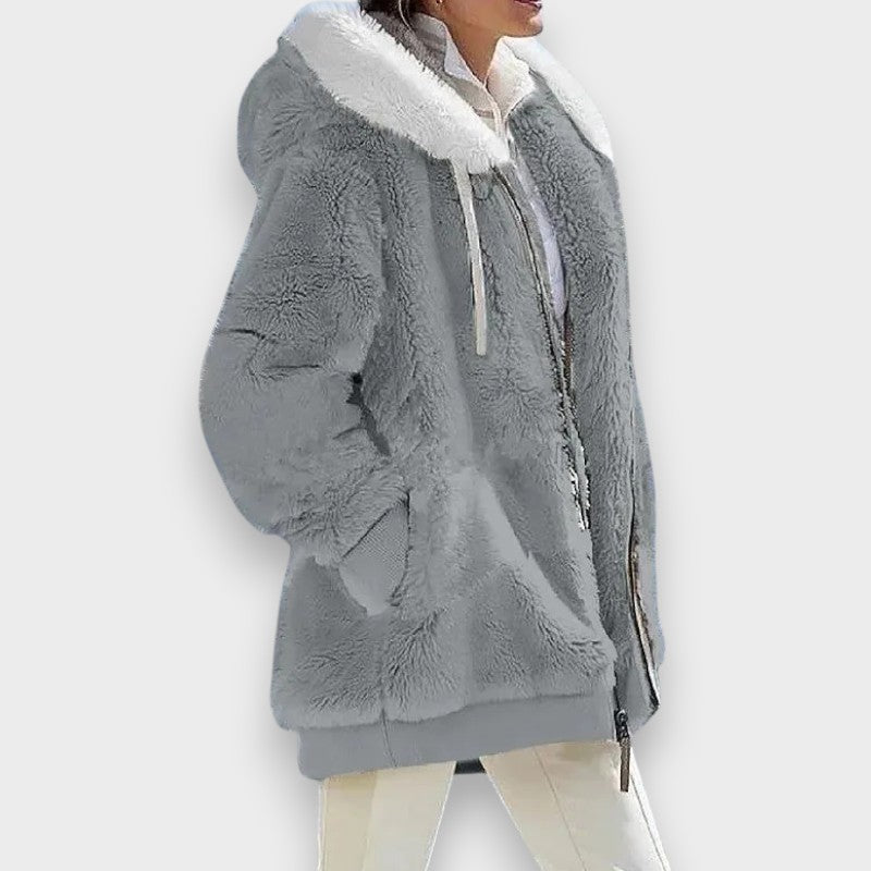 Harper | Winter Jacket with Hood and Zip