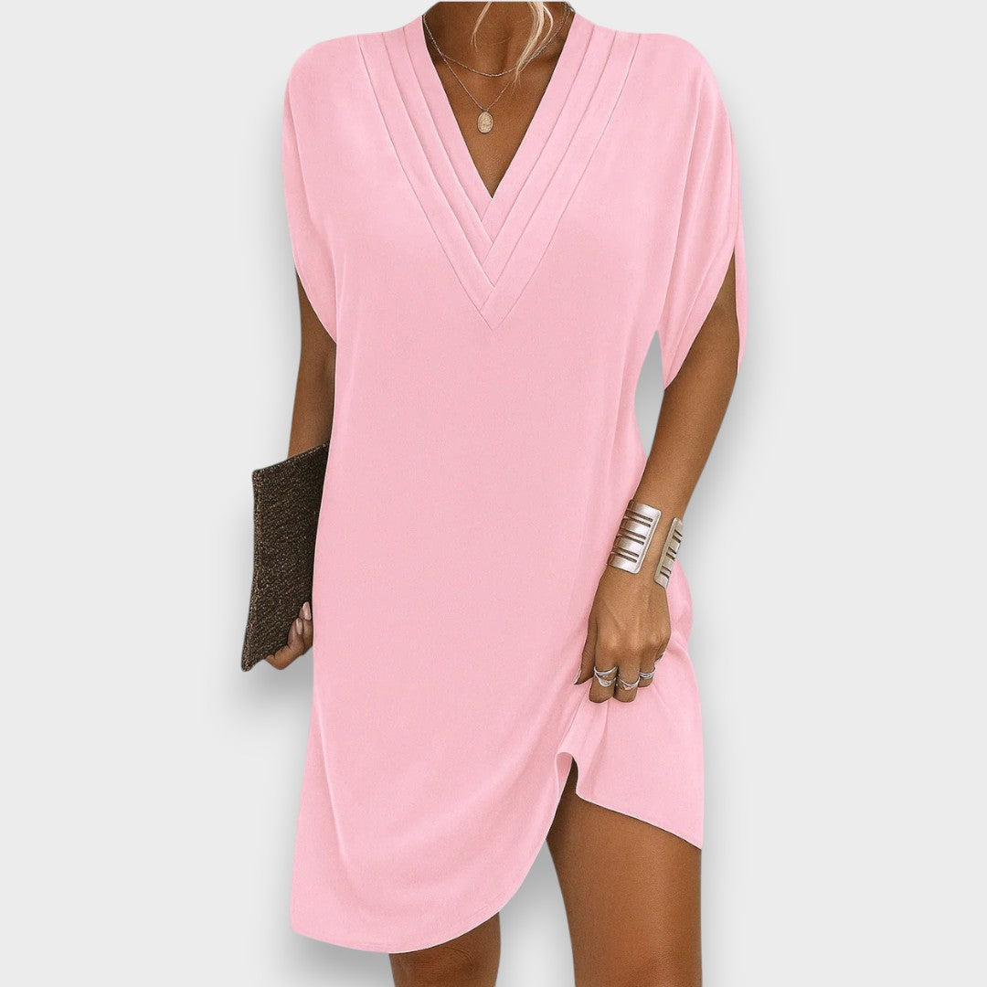 Rachel | V-Neck Casual Mini Dress