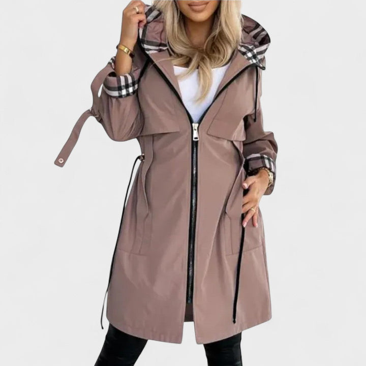 Jade | Weathervest zip coat