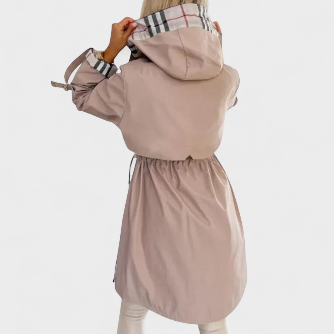 Jade | Weathervest zip coat